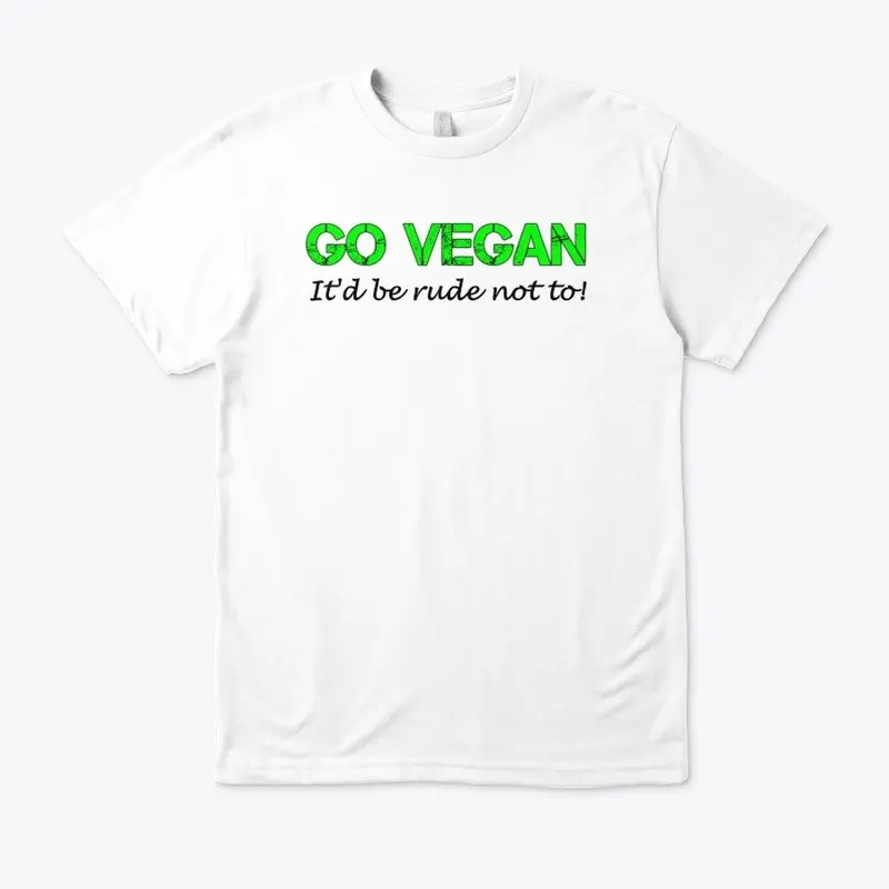 Go Vegan No Faces